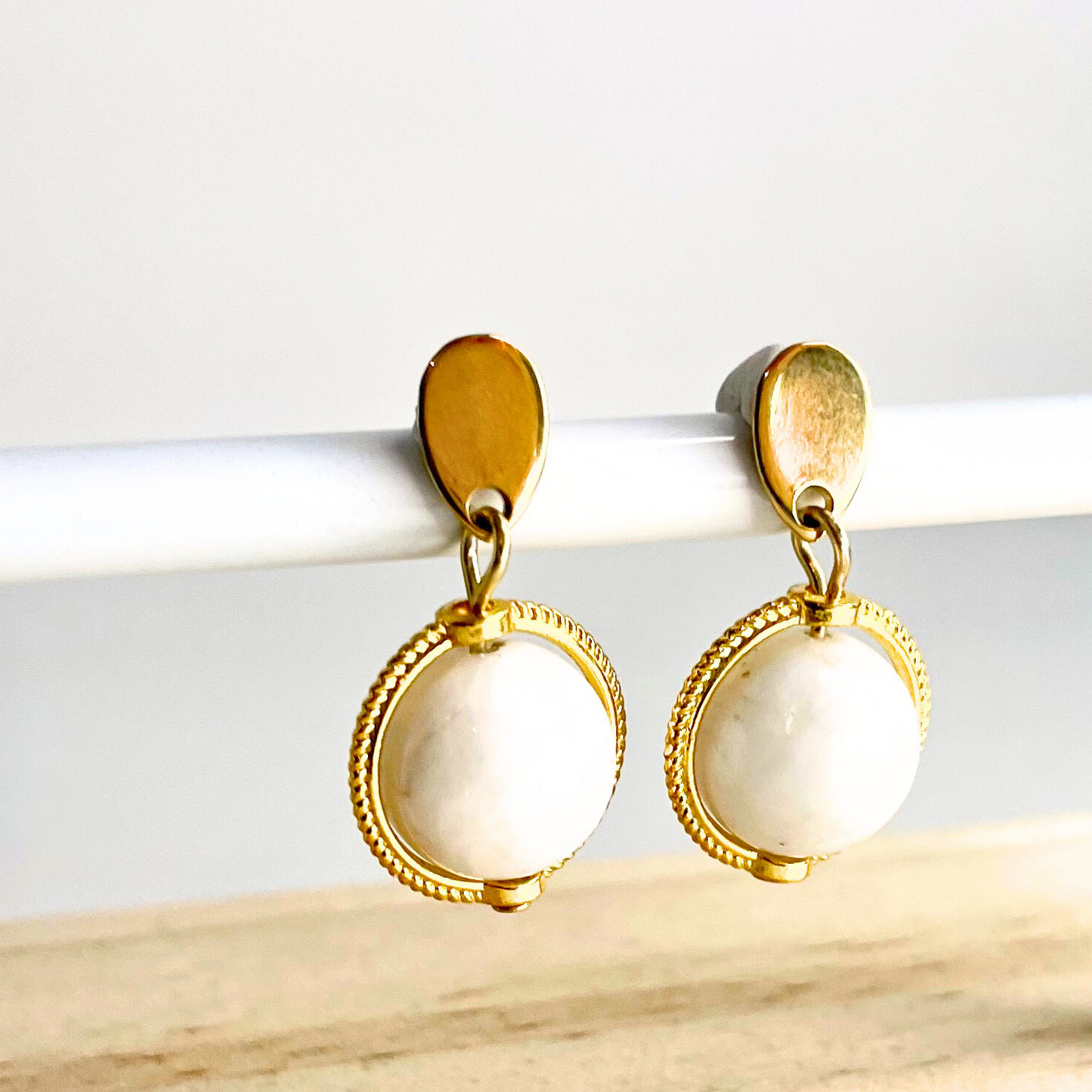 Boucles d'oreilles Lena | Or