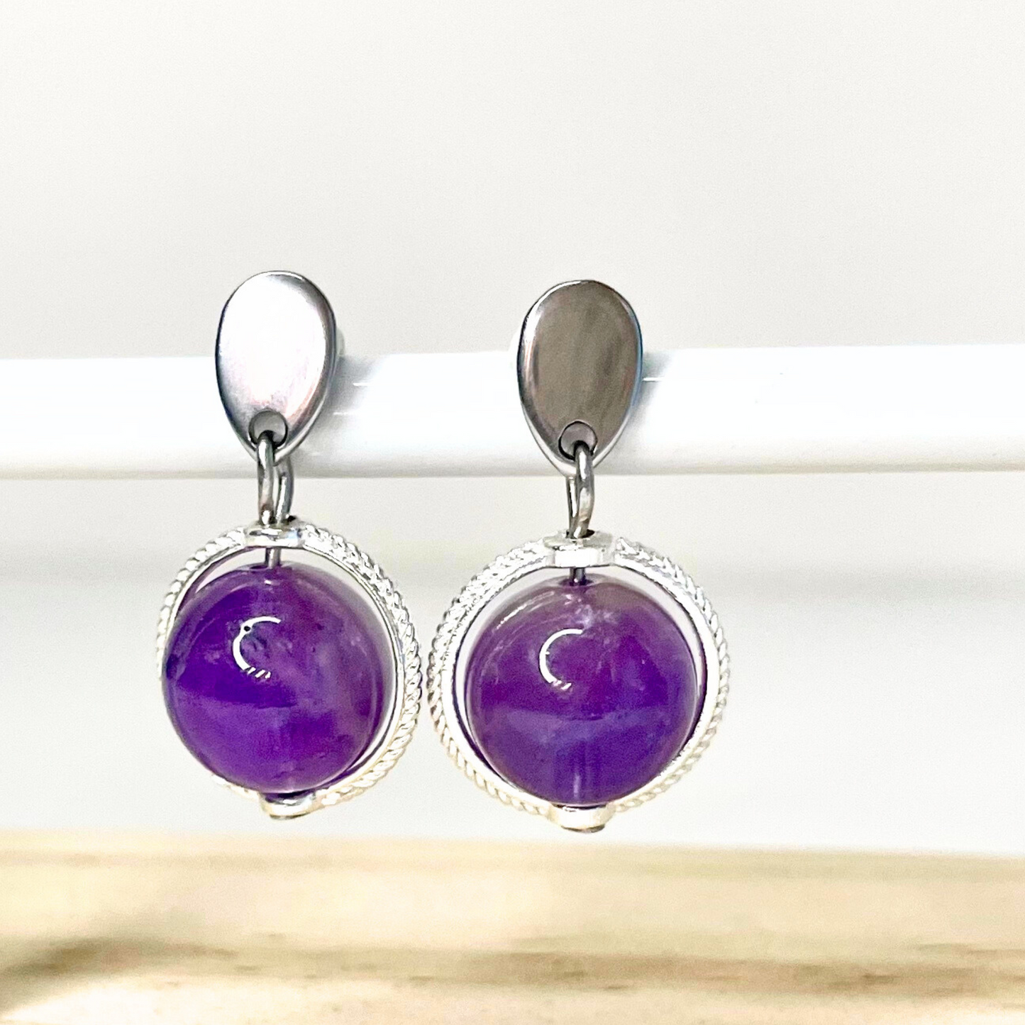 Boucles d'oreilles Lena | Argent