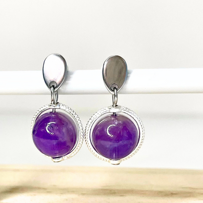 Boucles d'oreilles Lena | Argent