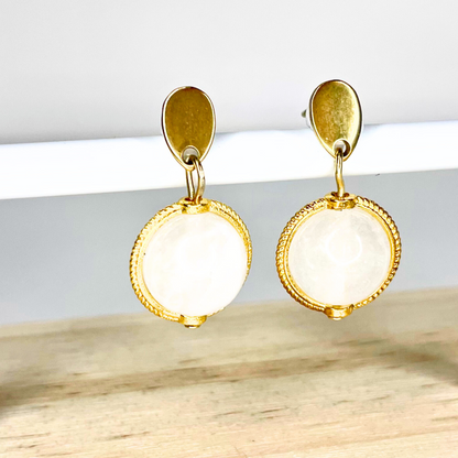 Boucles d'oreilles Lena | Or