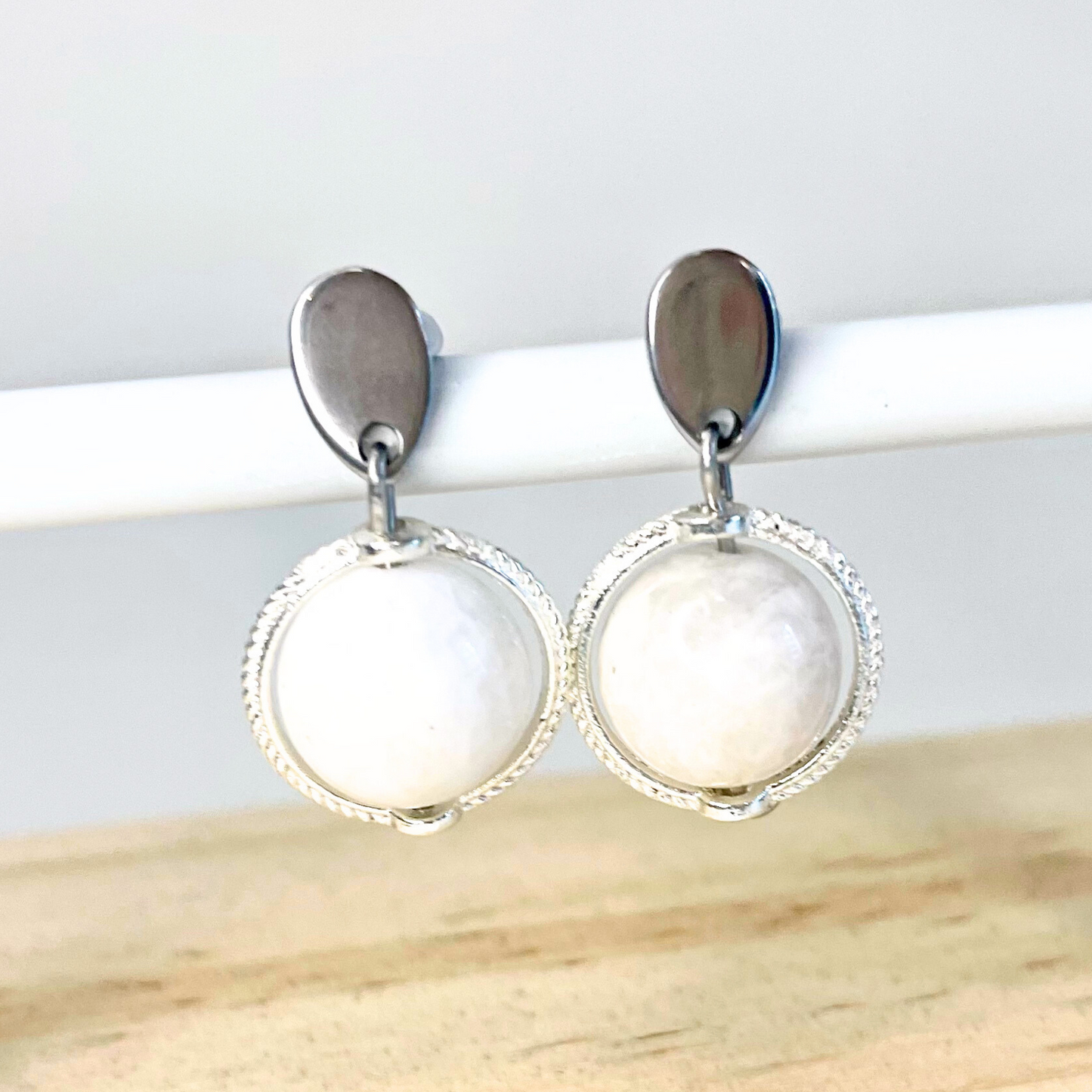 Boucles d'oreilles Lena | Argent