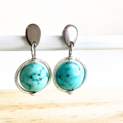 Boucles d'oreilles Lena | Argent