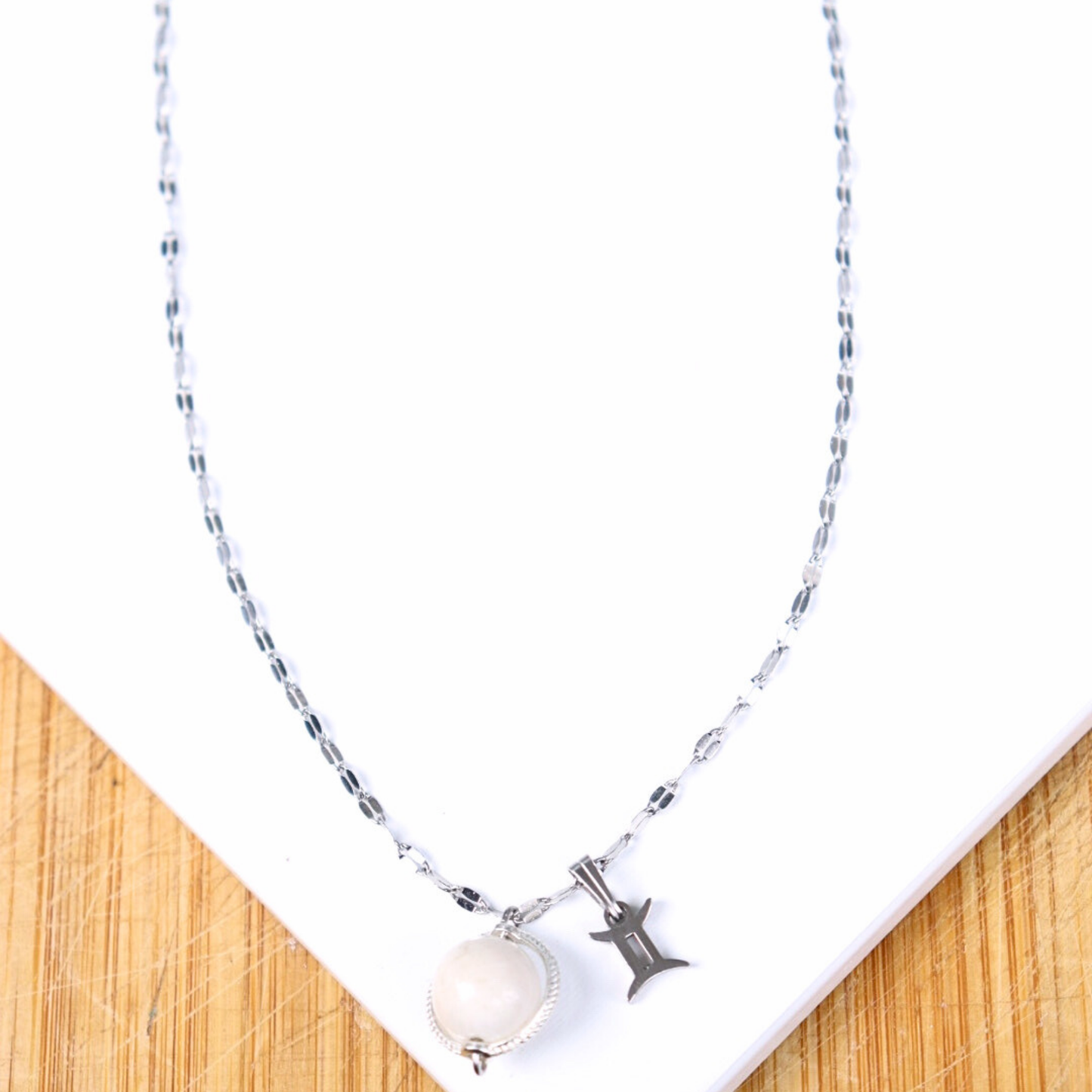 Collier Luna | Argent