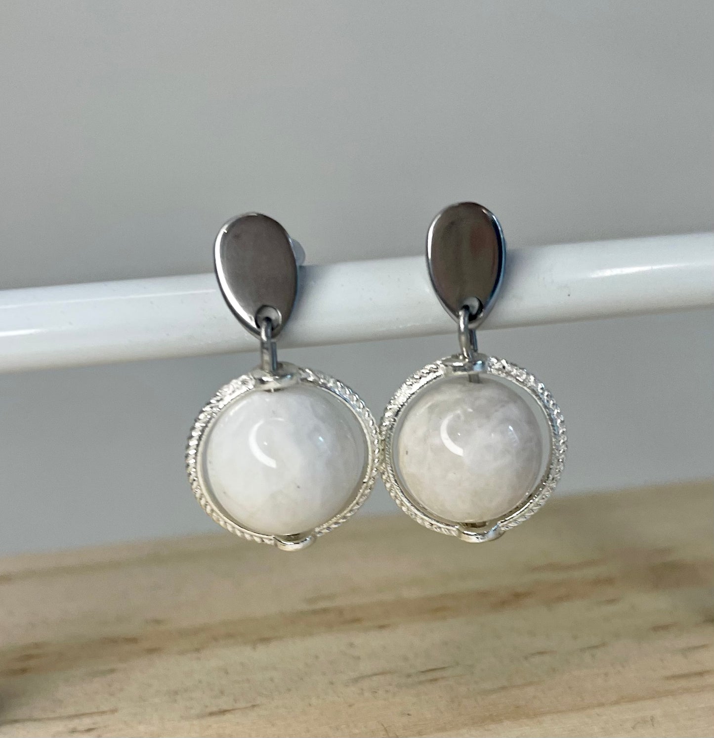 Boucles d'oreilles Lena | Argent