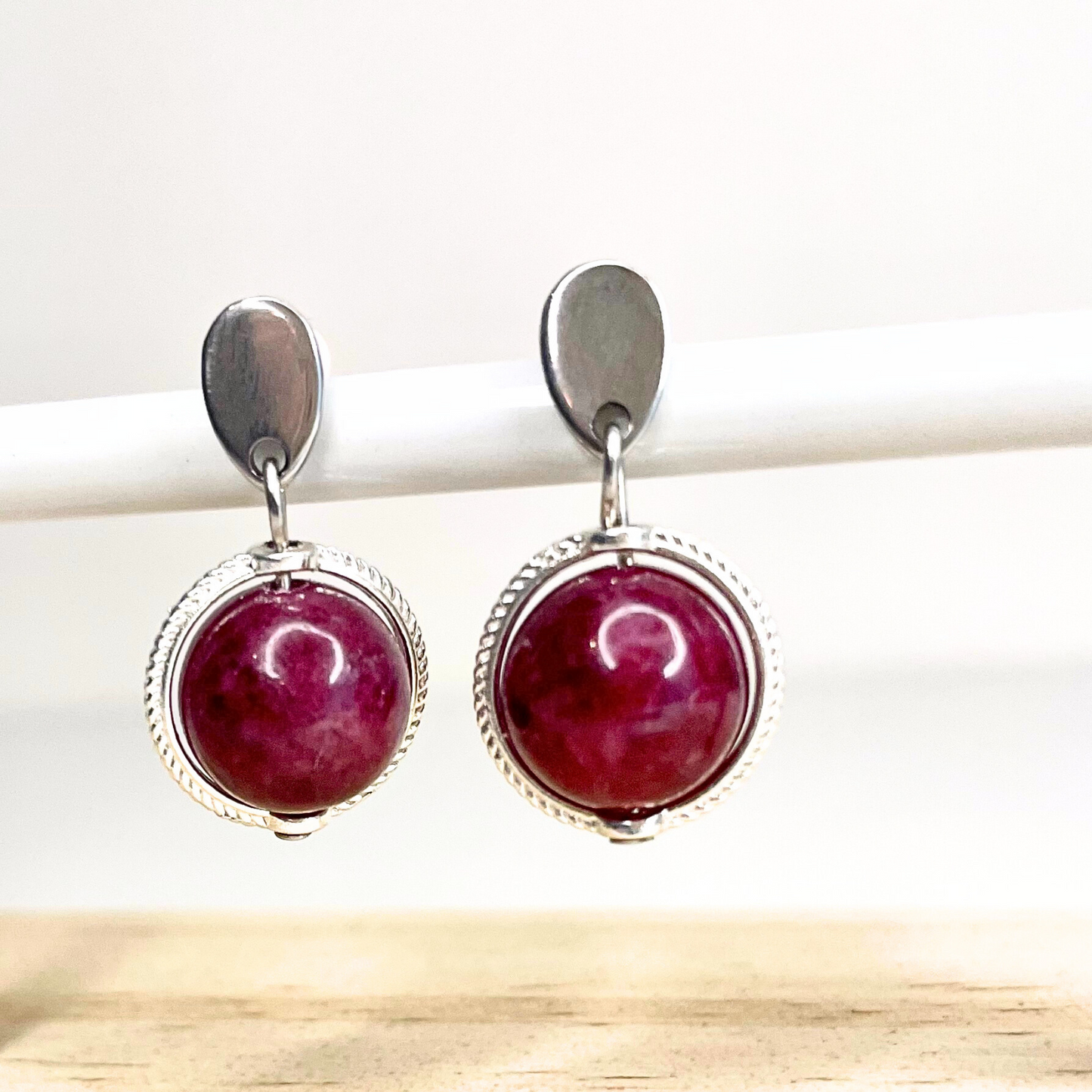 Boucles d'oreilles Lena | Argent