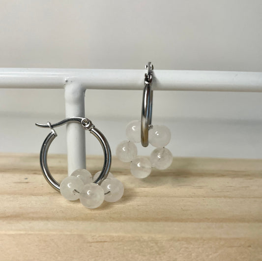 Boucles d'oreilles Thea | Argent