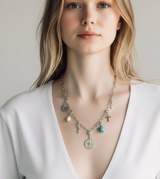 Collier Giulia | Argent