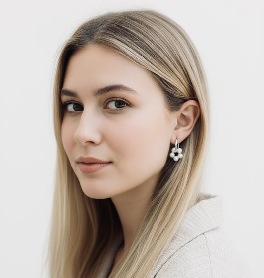 Boucles d'oreilles Thea | Argent